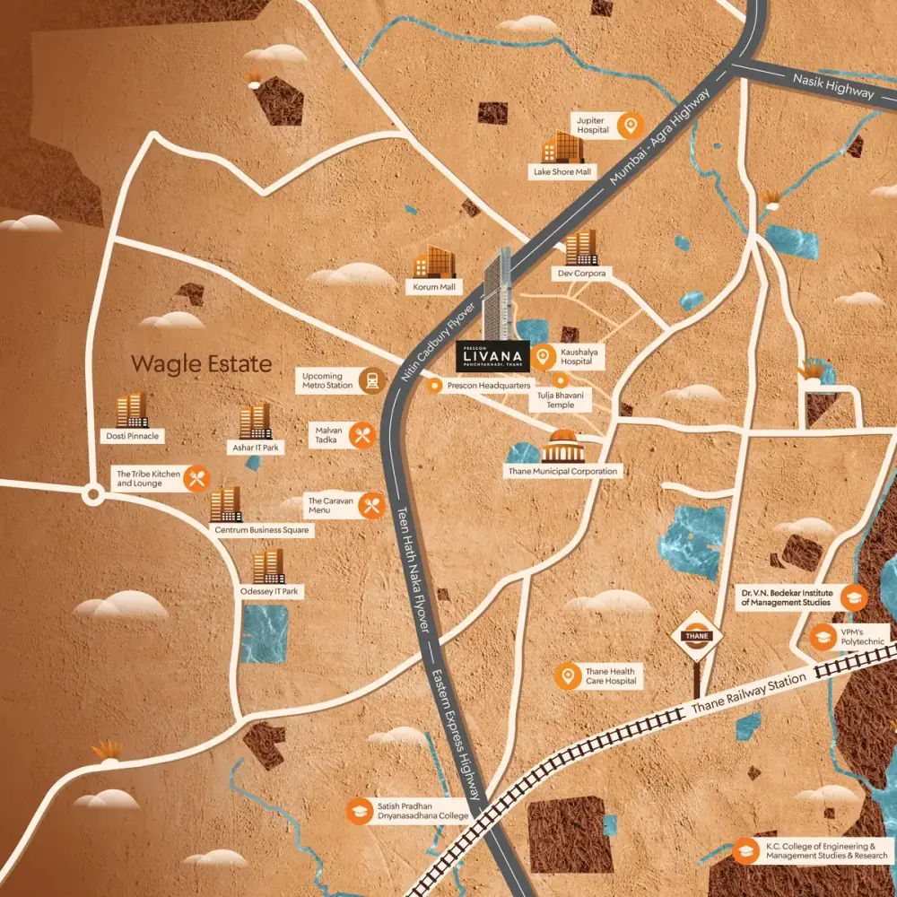 Panchpakhadi Advantage Map